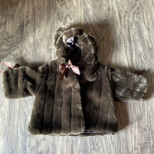 Bearington Baby Collection Bear Ear Coat